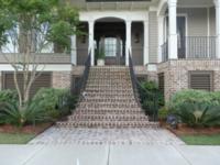 Savannah Grey stairway on residence in Charleston, SC